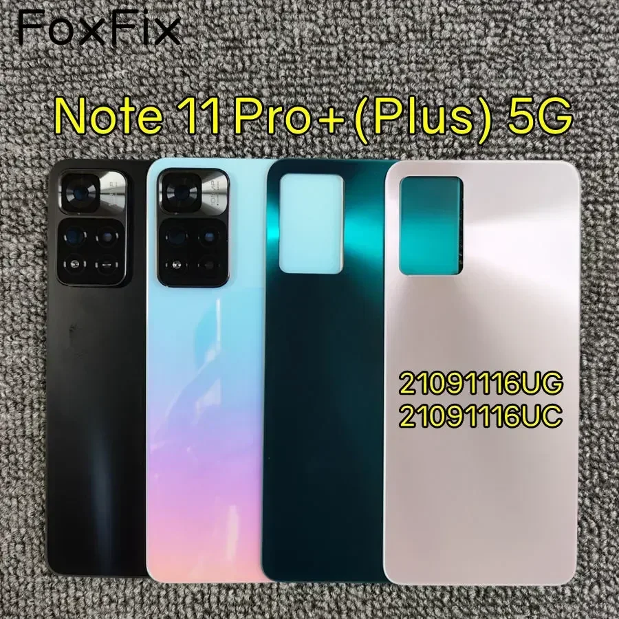 Coperchio Posteriore Vetro Originale Per Xiaomi Redmi Note 8 Pro, Copri Batteria E Porta Posteriore