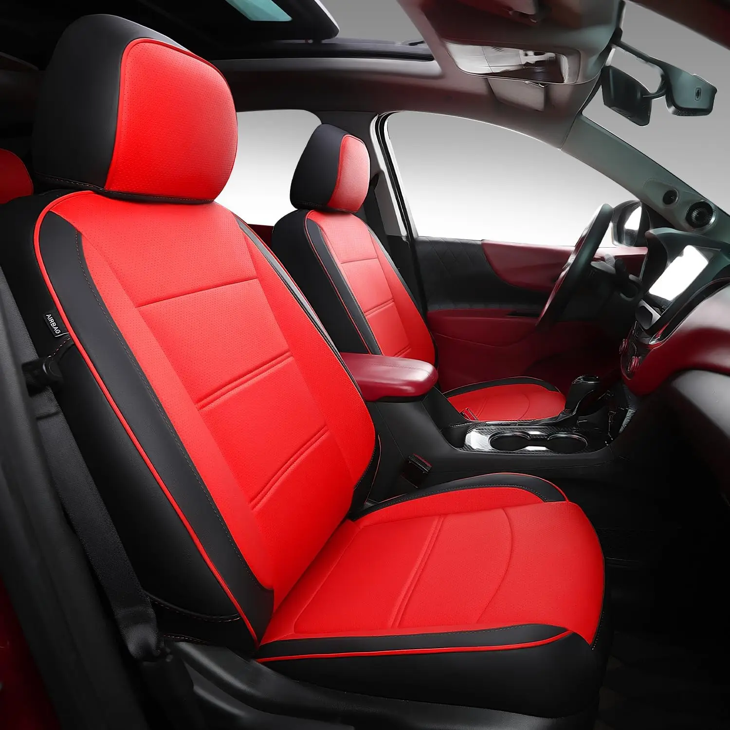 

Dedicated Car Seat Covers For Chevrolet Equinox 2018 2019 2020 2021 2022 2023 2024 leather Cushion Seat Protective Cover