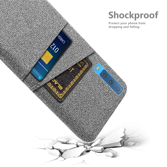 Stylish and functional Wallet Case for Samsung Galaxy A7 2018
