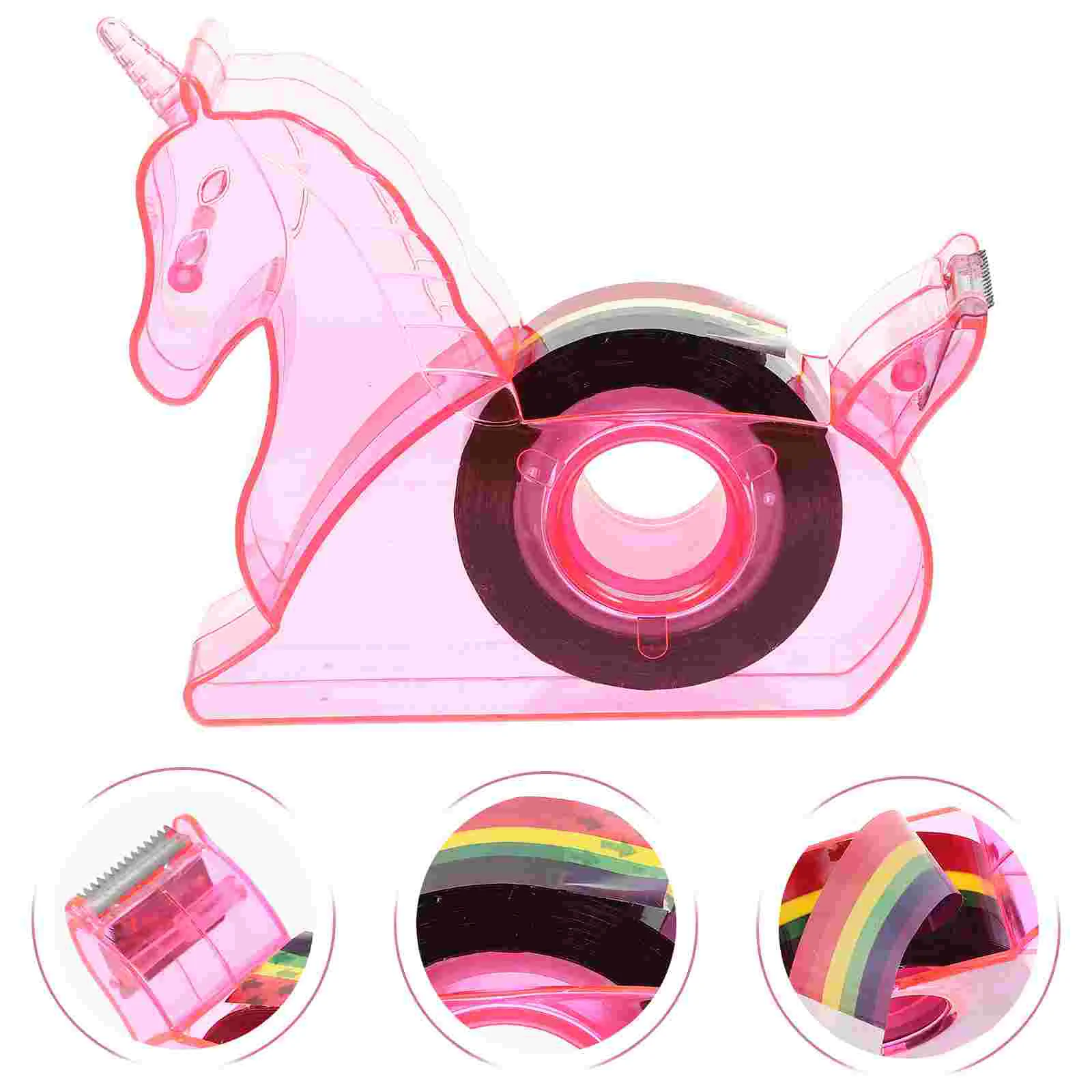 Stickers Tape Professional Holder Slicer Portable Dispenser Desk Fun Dispensers Student Child