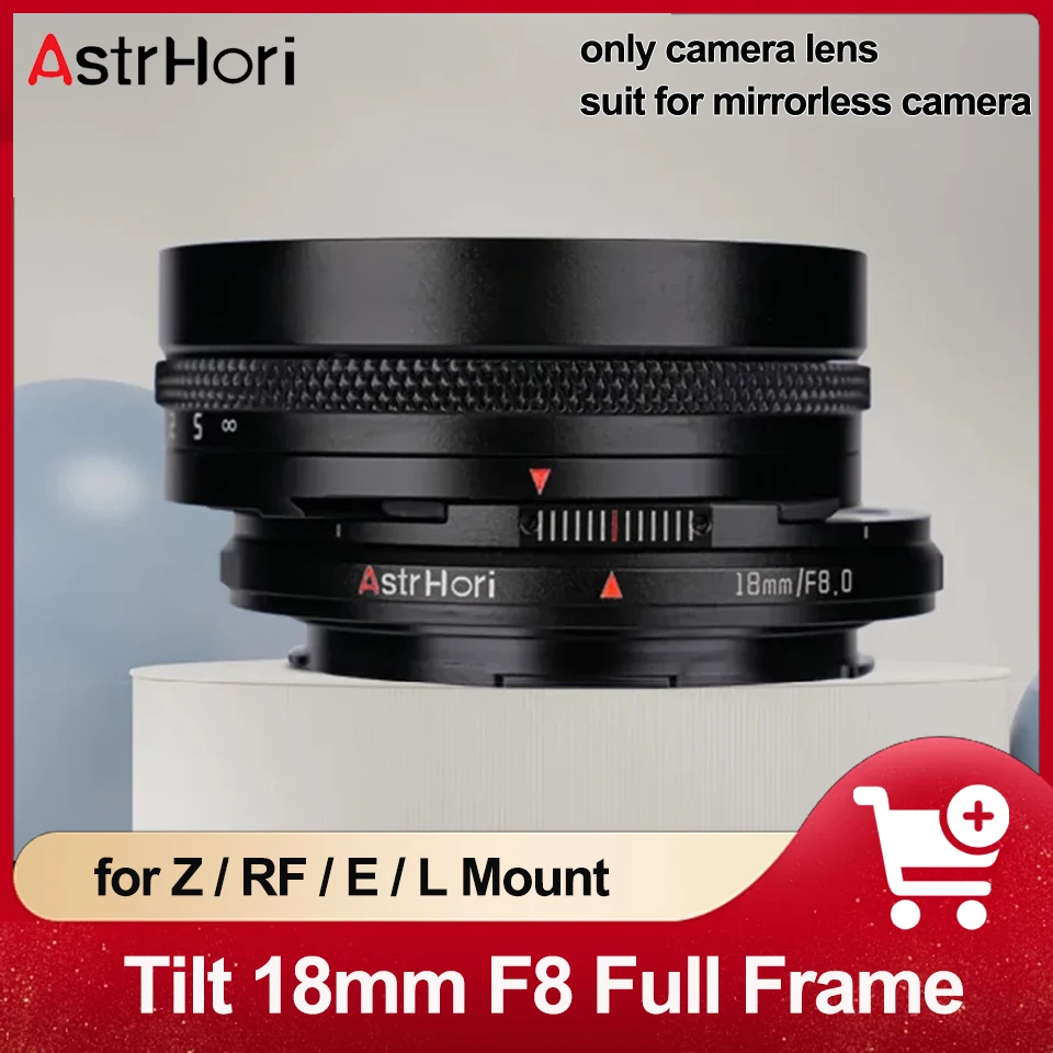 Astrhori Tilt 18Mm F8 Mf Full Frame Landscape Lens Per Sony A7S Canon R Nikon Z50