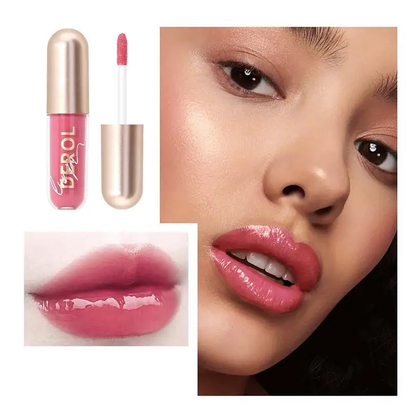 

Lip Plumper Hydrating Lip Plumping Gloss Long Lasting Waterproof Velvet Lip Gloss Pigmented Lip Makeup Gifts For Girls And