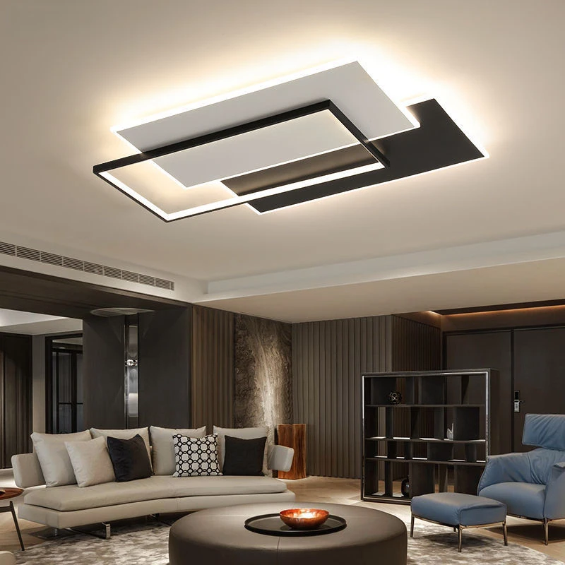 

Modern Simple Round Square Home LED Chandelier Lights Living Dining Room Kitchen Bedroom Hall Lamps Indoor ceiling light