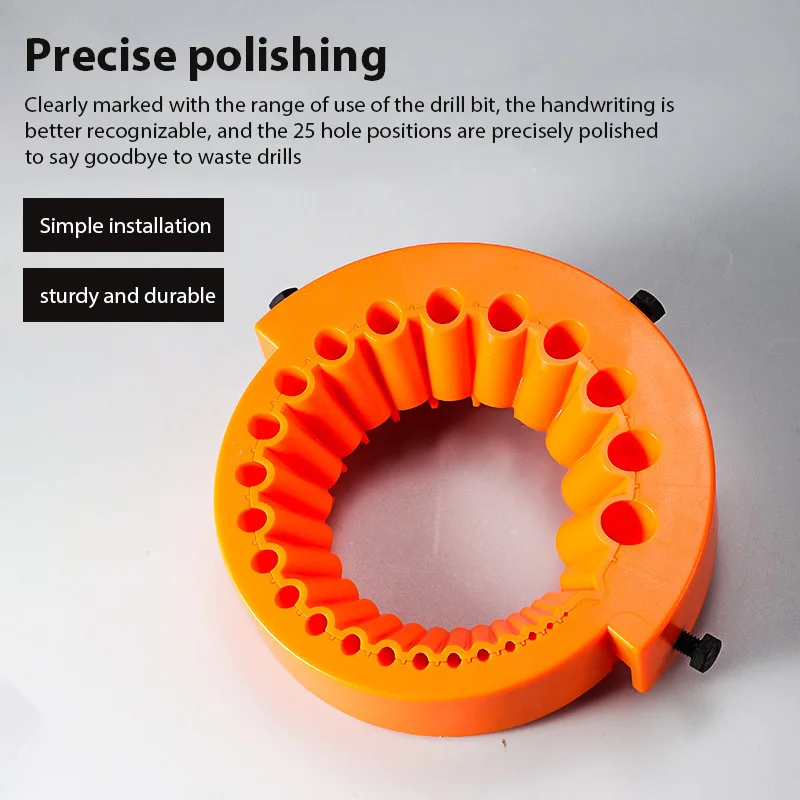 New Thickened Multipurpose Drill Bit Grinding Sharpener Polishing Tool Angle Grinder Powered Tool Parts For 0.1-12.5mm Drill Bit