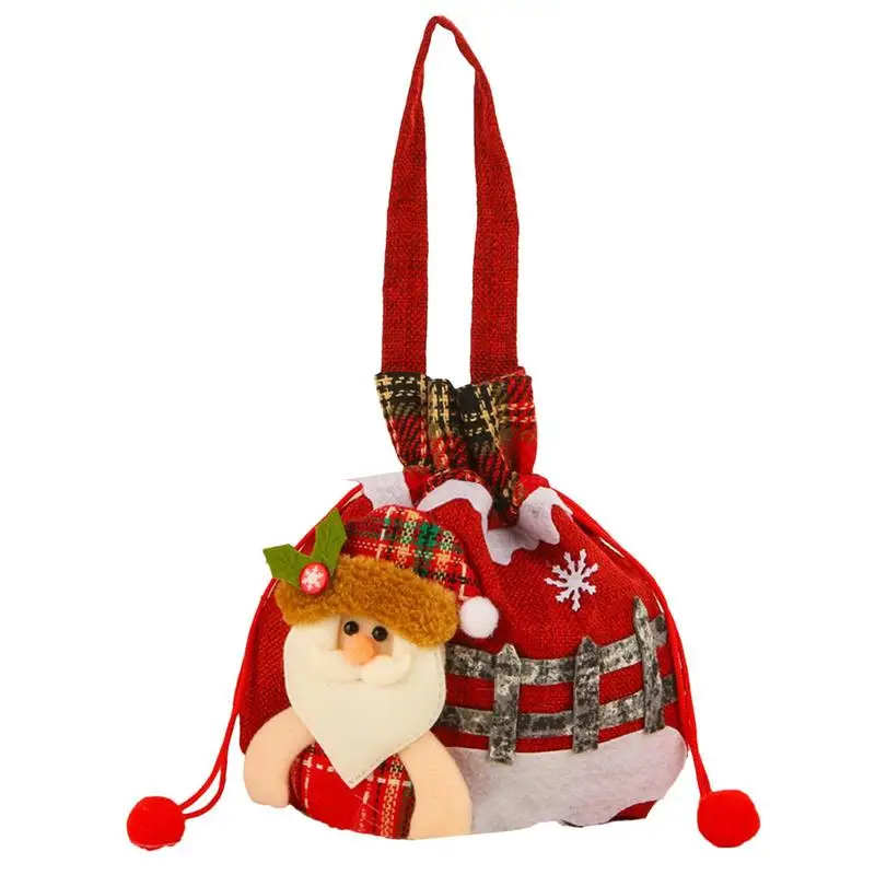 

Christmas Gift Goody Bags Christmas Drawstring Candy Bags Goody Christmas Wrapping Bags With Drawstring For Kids Children