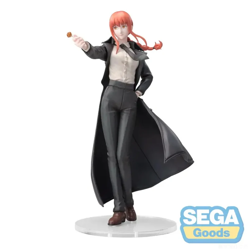 

In Stock Original SEGA Chainsaw Man Makima Action Figure Anime Genuine Collectible Boxed Model Dolls Toys Ornament Festival Gift