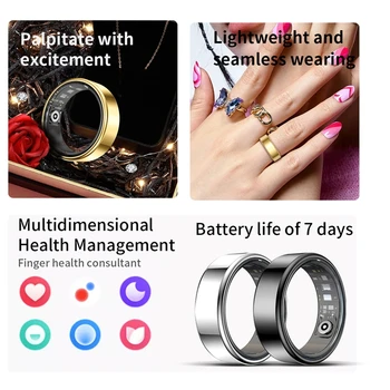💍 IslandTrendz Aura: Multifunctional Smart Health Ring