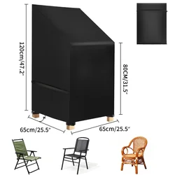 Premium Heavy - Duty Waterproof Patio Furniture Covers - 600D Fabric (Chair Cover A)