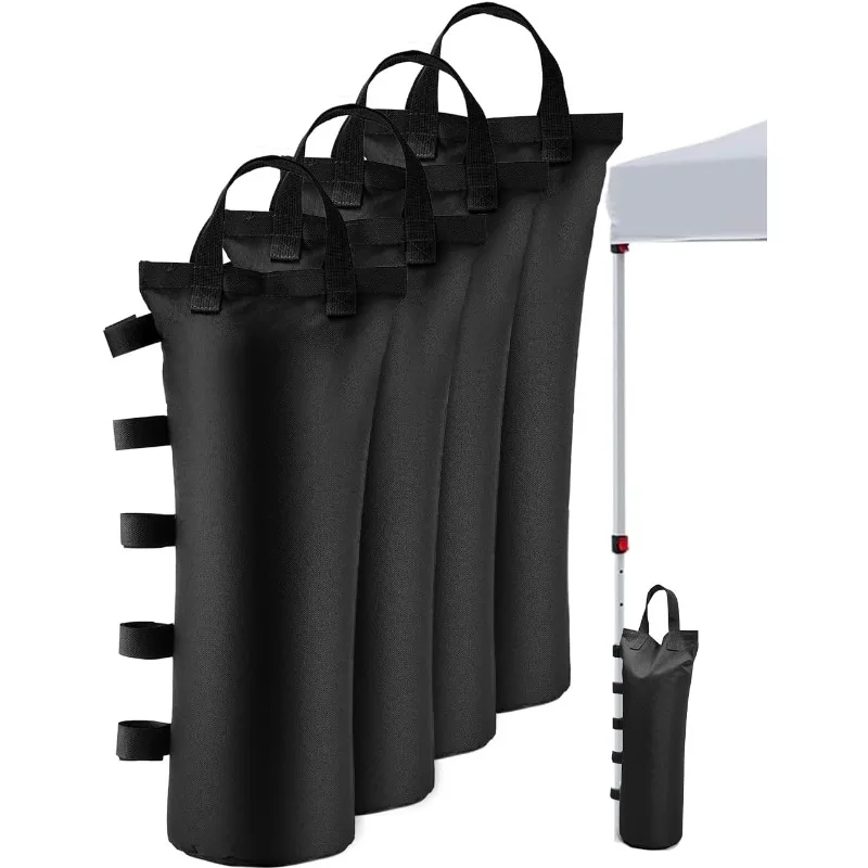 

1pc/4pcs Extra Large Heavy Duty Canopy Weights Sandbag Outdoor Sun Shelter Tent Accessory Anti-collapse Fixed Gazebo Leg Sandbag