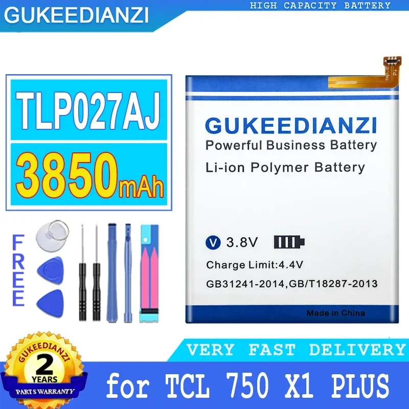 

Replacement 3850mAh Mobile Phone Battery For Alcatel TCL 750 X1 PLUS A5 LED 5085D 5085Y Smartphon Batteries
