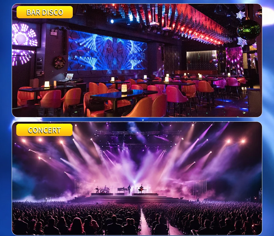 Professional RGBW 37x15W Moving Head Wash Light 4in1 Rainbow Effect DMX Bar Wash