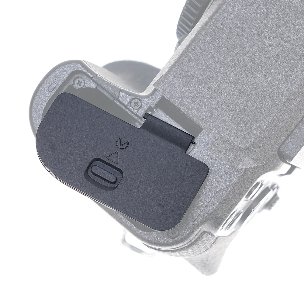 Tapa De Puerta De Batería Akozon Para Nikon Z5, Z6, Z7, Z6II, Z7II - Repuesto En Plástico Y Metal (negro)