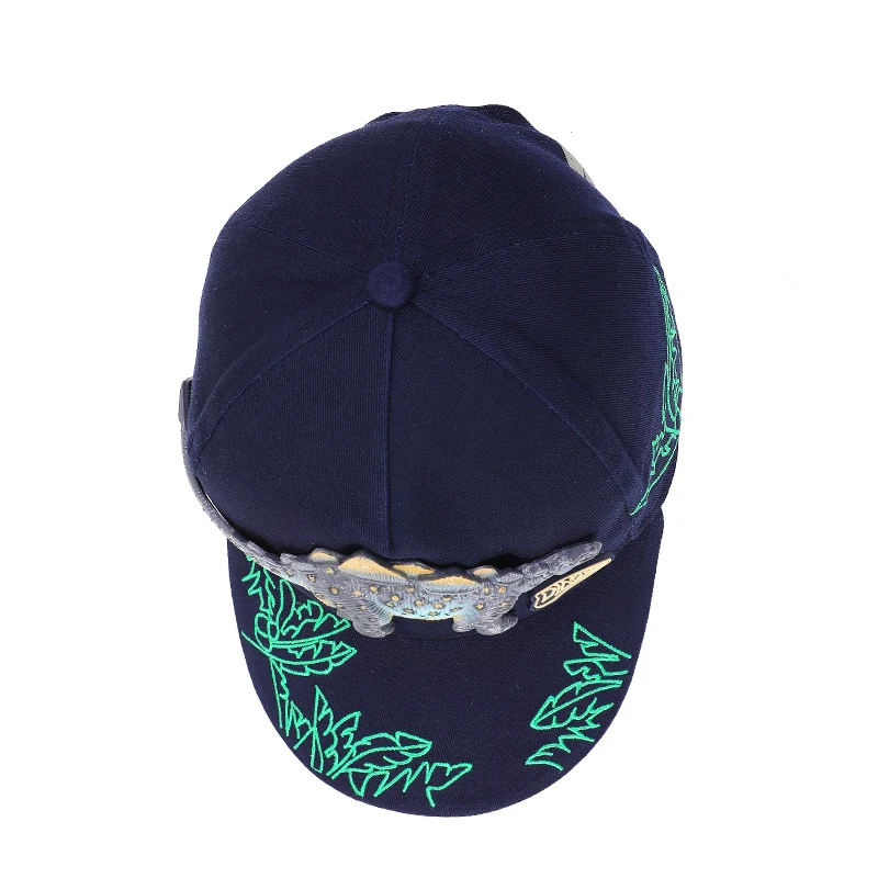 EXDINO Kids Hats 3D Dinosaur 3-10Y Boys Girls Sports Baseball Cap Adjustable Cotton Breathable Children's Outdoor Sun Hats baseball cap baby hat kids caps