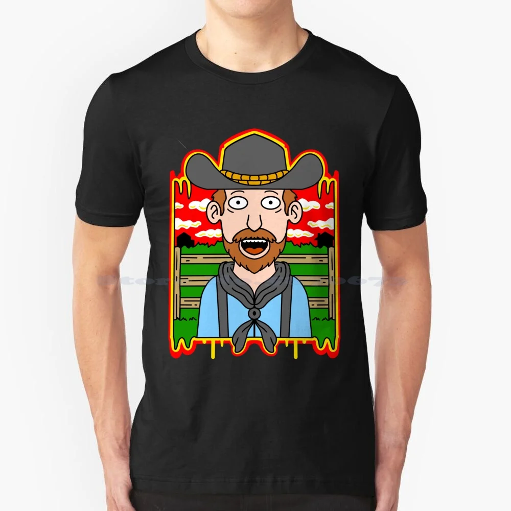 Cartoon Art | Artù | T Shirt 100% Cotone Tee Redemption 2 Rdr2 Arthur Morgan