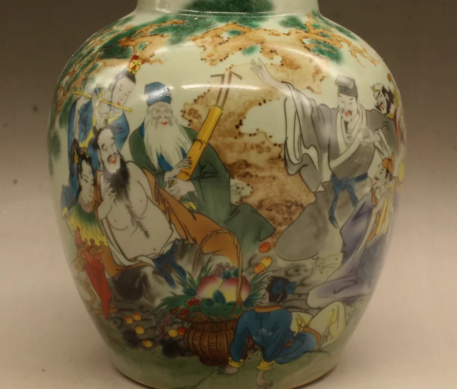 

Pastel eight Xianle, фиолетовые края, алтарь, имитация антикварных украшений, чтобы сделать старый фарфор, коллекция