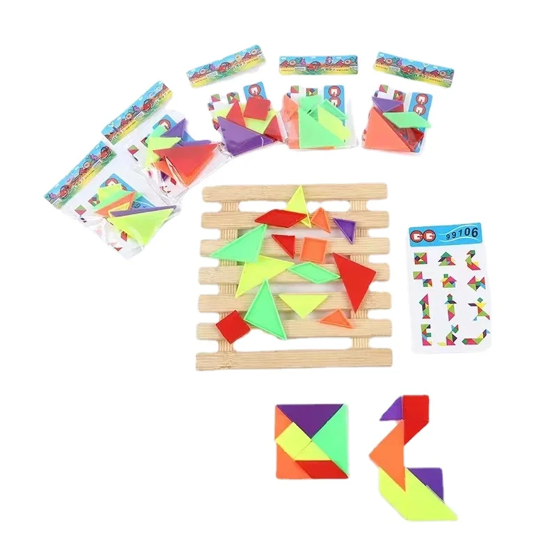 

15Pcs Mini Tangram Puzzle Toys Baby Shower Kids Day Birthday Party Gifts Pinata Fillers Christmas Carnival Party Favors Prizes