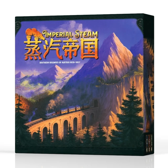 Capstone Games Imperial Steam Strategy Board Game, 24, 43 OFF