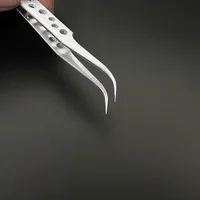 Electronics Industrial Tweezers Precision Anti-static Curved Straight Tip Stainless Forceps Phone Repair Hand Tool sets 5