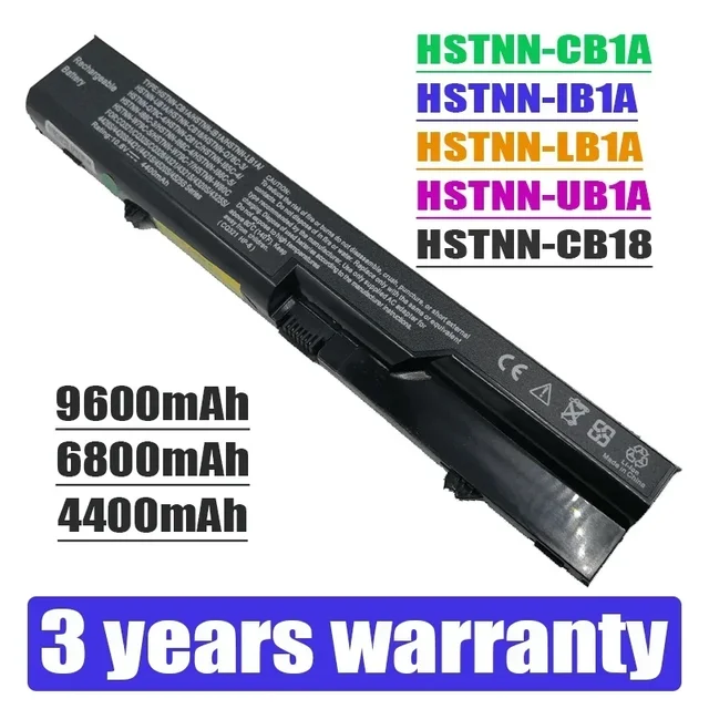 Laptop Battery HSTNN-IB1A HSTNN-DB1B HSTNN-DB1A HSTNN-CB1B HSTNN-CB1A BQ350AA 593572-001 587706-751 for HP Laptop