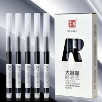 Simple and advanced direct liquid neutral pen Smooth writing high quality ink office signature pen for school and office use 1