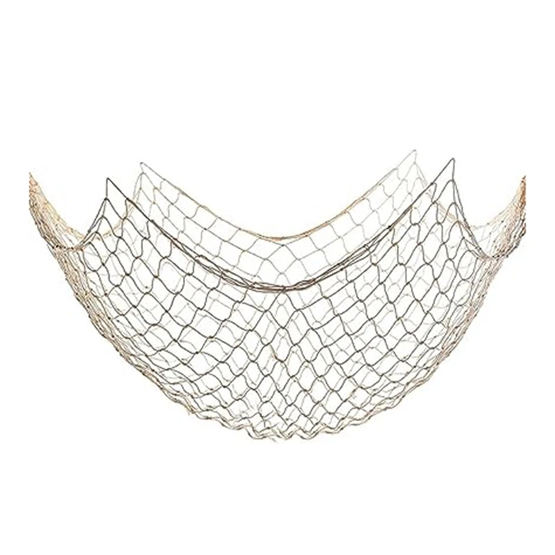 

Mediterranean Fishnet Photo Wall Rope Wall Hanging Wall Backdrop Photo Wall Decor Party Fishnet Decoration Durable Easy Install