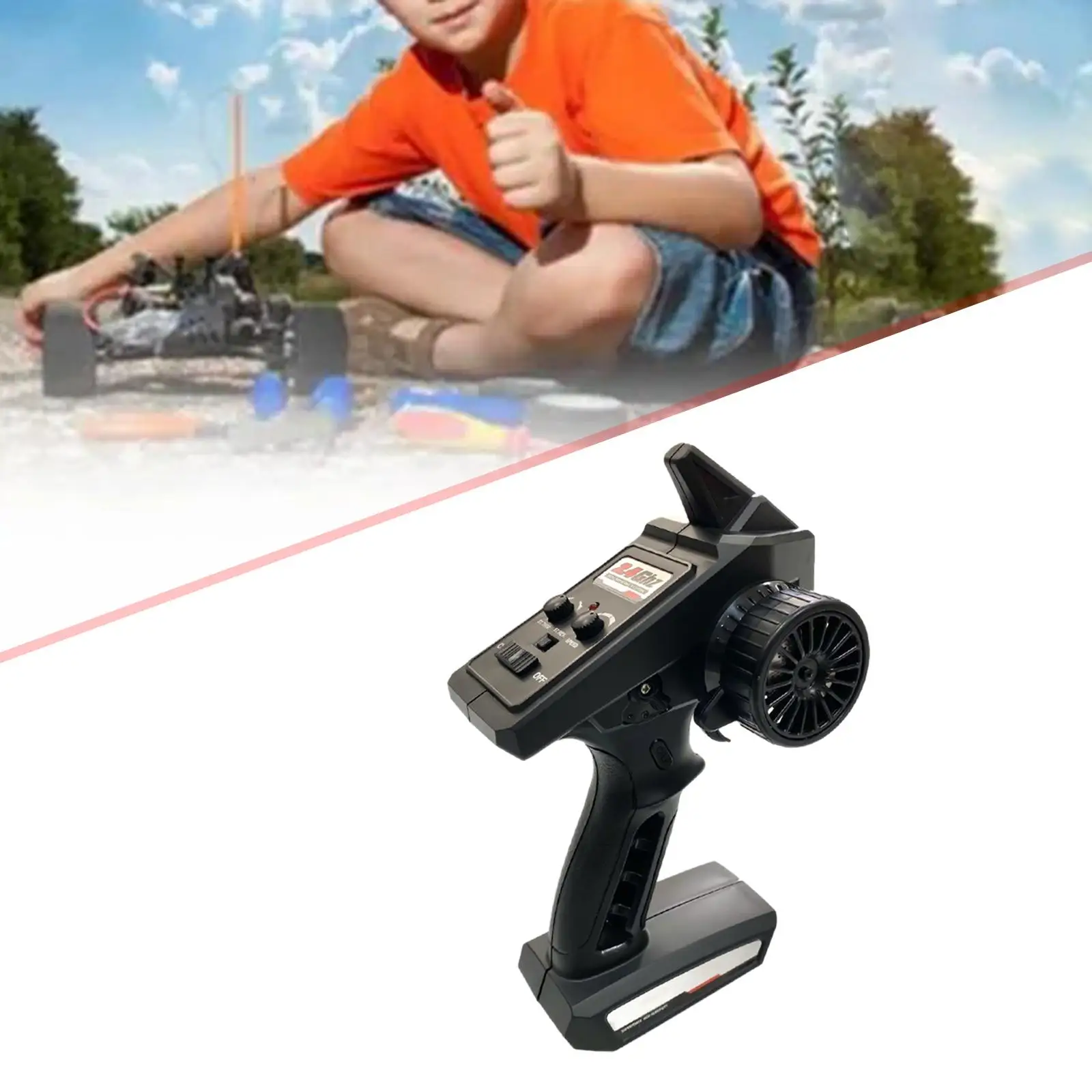 

Радиоуправляемый передатчик 4 канала DIY радиосистема передатчик 1/16 для 16101 16102