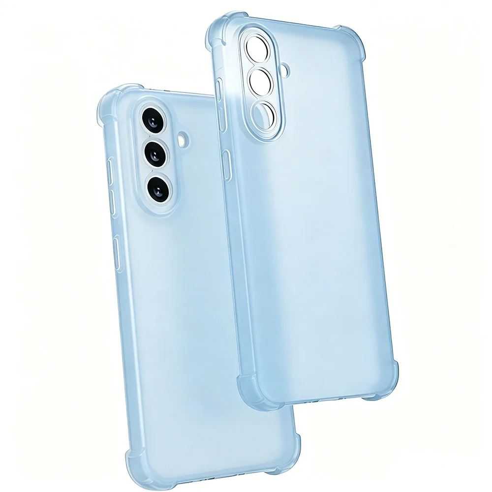 Candy Color Matte Soft Case - Shockproof Translucent Liquid Silicone Cover