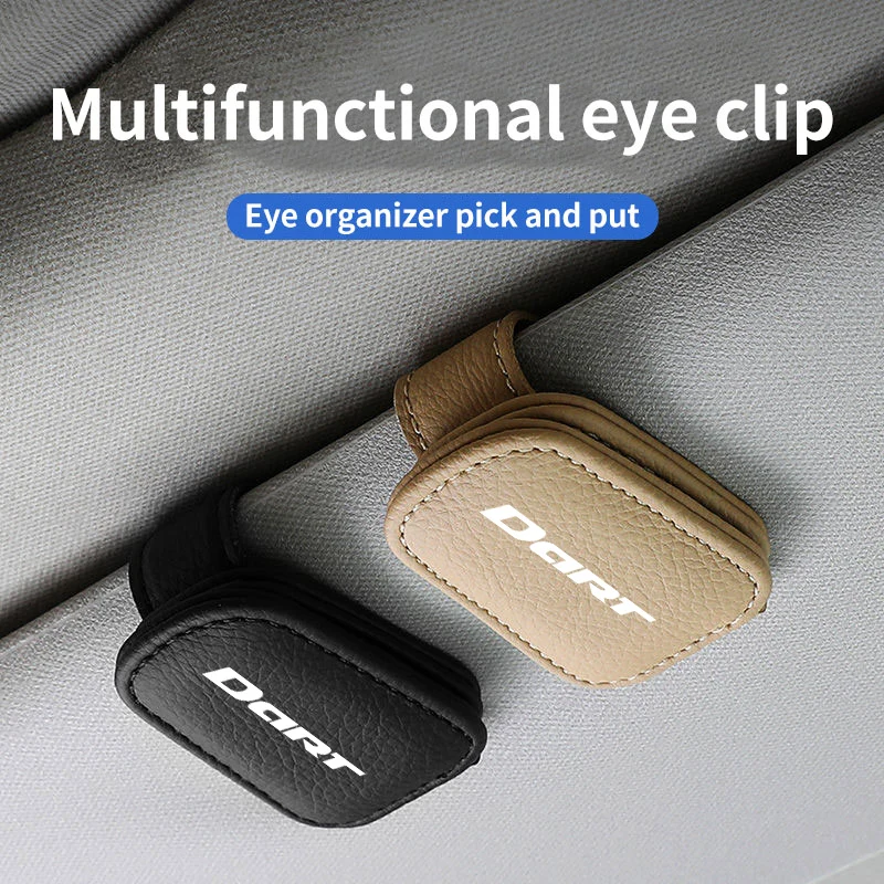 

Автомобильный держатель солнцезащитных очков для Dodge Дротика, многофункциональный зажим для очков, зажим для купюр, автомобильные аксессуа...