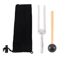 Tuning Fork 528C 528HZ Tuner with Mallet Set for DNA Repair Healing Nervous System Testing Tuning Fork Health Care 1