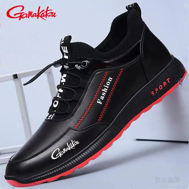Gamakatsu Outdoor Men Fishing Shoes Anti-slip Running Sneakers Breathable  Lightweight Mountaineering Wear-resisting Hiking Shoes - AliExpress