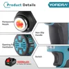 YOFIDRA 2000W Electric Heat Gun for Makita 18V Battery Cordless Handheld Hot Air Gun with 3 Nozzles Industrial Home Hair Dryer 6