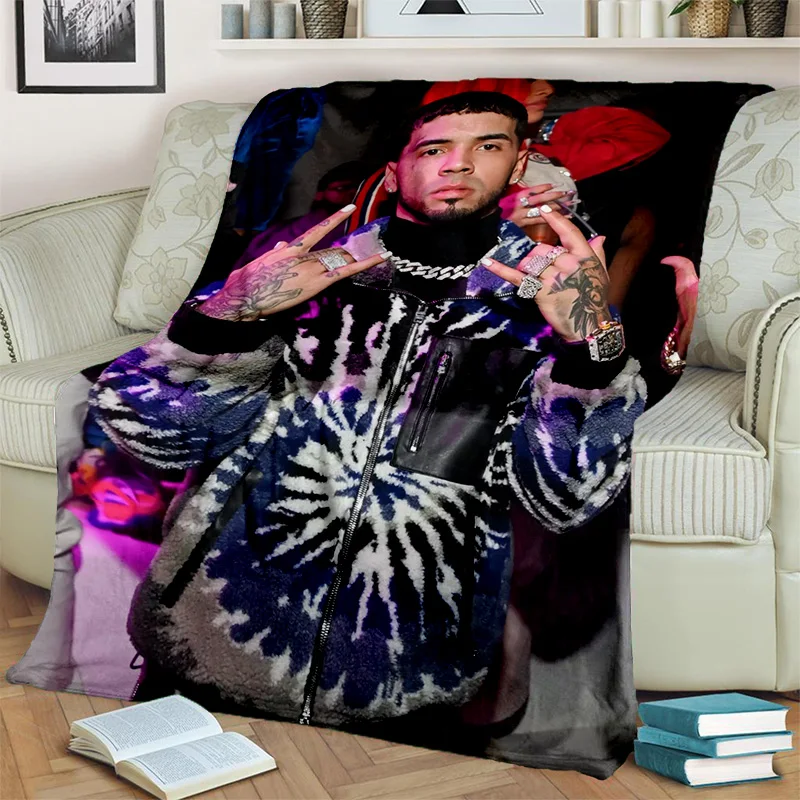 Singer Free Anuel AA rapero Hip Hop manta de felpa suave 3D, manta de  franela para sala de estar, dormitorio, funda de sofá para niños -  AliExpress