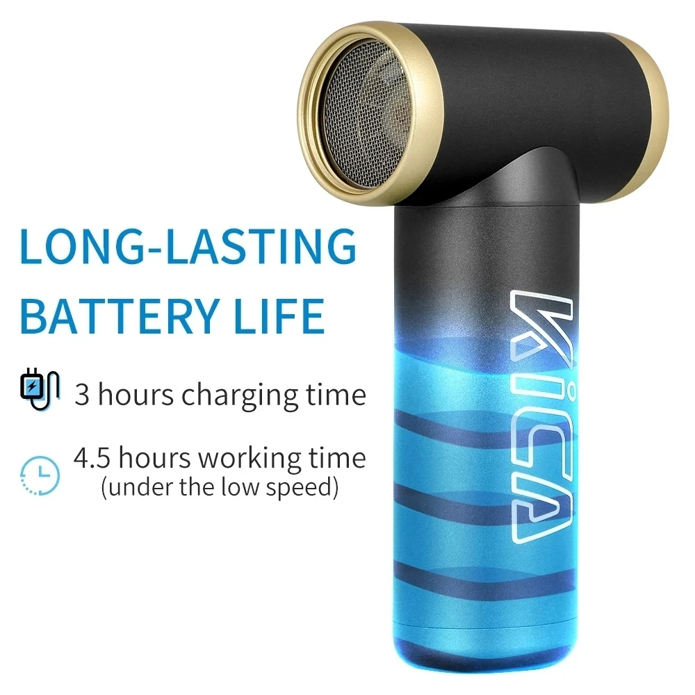 KICA Jetfan 2 Electric Air Dust Blower Compresse Air Duster Portable Cordless Computer Keyboard Cleaner 100000RPM