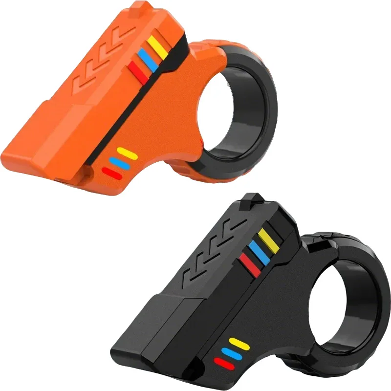 Rotary Textured Finger Fidget Toy for Stress Relief and Focus