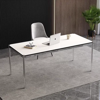 Minimalist Aesthetic Office Desk Executive Standing Computer Reception Office Desk Display Design Escrivaninha Home Furniture