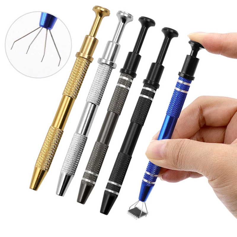 

IC Extractor Electronic Component Four Claw Picking Suction Pen Hand Tool Chip Picking IC Suck Mobile Phone Repair Tools