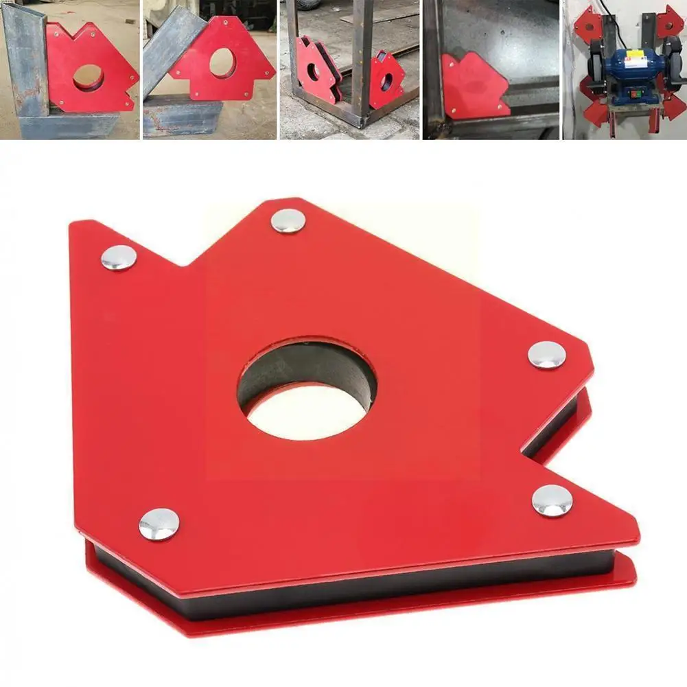 1pcs 25lbs Welding Magnetic Holder Strong Magnet 3 Power Welder Tool Soldering Locator Angle Positioner Q2s8