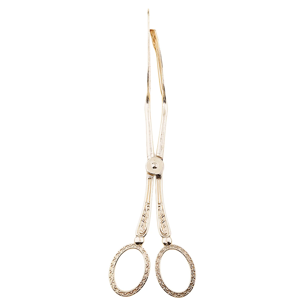 Retro Style Zinc Alloy Scissor Cake Serving Tong Cake Sandwich Salad Tong: 3 - 5 Days Free Delivery Only UK
