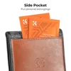 K&F CONCEPT New Style 3 Pockets Lens Filter Bag Camera lens Filter Pouch 49mm-82mm For ND UV CPL Camera Lens Filter 5