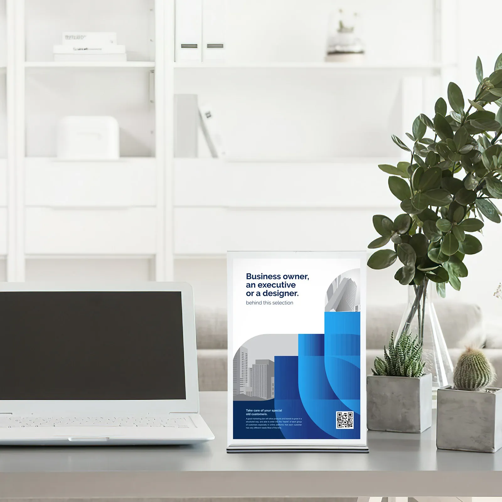 A4 크기 T자형 아크릴 사인 홀더 양면 메뉴 디스플레이 랙 가격표 스탠드 레스토랑 사무실 탁상 디스플레이