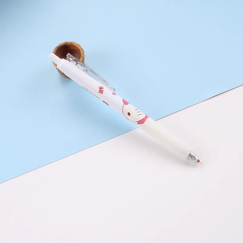 Yatniee Anime cancelleria rosa Kitty penna gatto 0.5 inchiostro nero penna  forniture scolastiche per ragazze carino stazionario penne Kawaii -  AliExpress