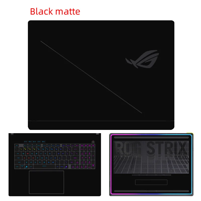 ASUS ROG Strix SCAR 18 G835LX/G835LW/G835LR 노트북 쉘 보호 필름 및 컴퓨터 본체 스티커에 적합