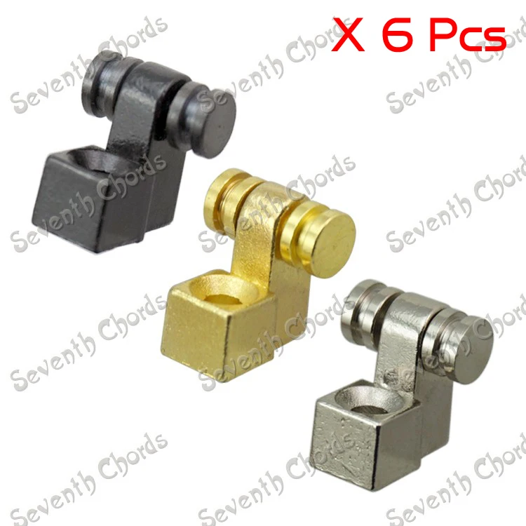 

6 Pcs Roller Style Electric Guitar String Retainers tree (3 Color)