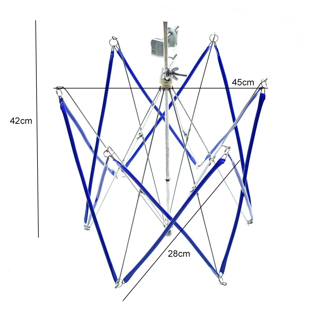 1/2Pcs Swift Yarn Thread Fiber String Wool Winder Holder Umbrella Brace Yarn Skein Twisters Practical Hand Operated Tool