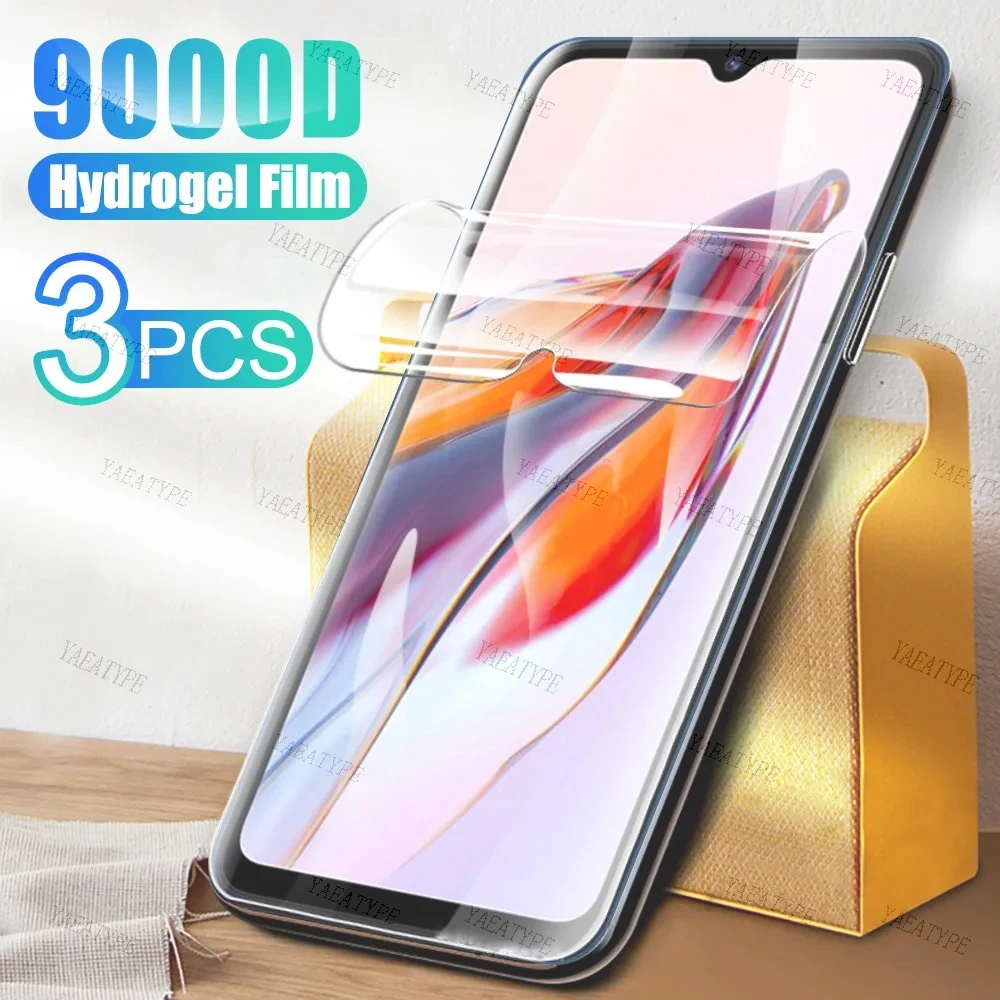 Pellicola Idrogel 3Pcs Per Xiaomi Redmi 12C 12 9C Nfc 9A 10A 10 2022 10C Pellicola Salvaschermo Su Redmi A1 A2 Plus K40 K50 Gaming K60 Pro