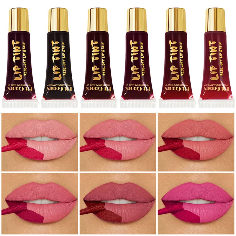 Ssxy Peel Off Lip Gloss Waterproof Long Lasting Tear-Off Liquid Lipstick Matte Lipgloss Makeup Tattoo Mask Lip Gloss Cosmetics for lip gloss,lip makeup,lip glaze,lip tint,lip stain,lip lacquer