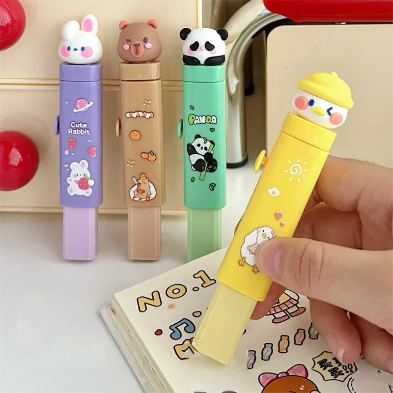 Push Pull Eraser Primary School Student Prize Learning Stationery No Trace No Shard pencil eraser eraser pen plasticine eraser eraser refillable pen biscuit eraser kneadable eraser retractable eraser