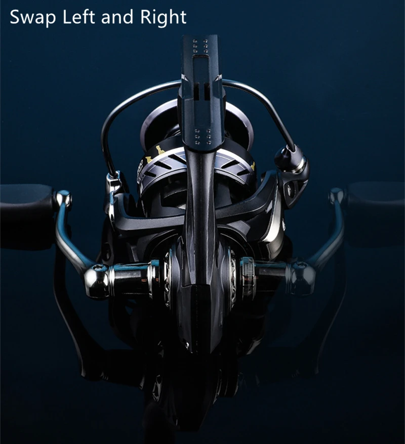 Okuma Fishing Reel No Gaps 15KG Max Drag Spinning Reel  Metal Spare Spool Saltwater Reel Fishing Accessories Carp Reel 6