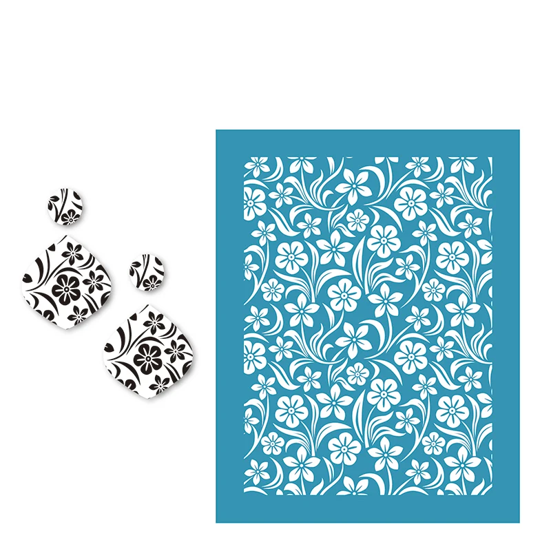 Silk Screen Stencil Polymer Clay Silk Screen Printing Ceramics