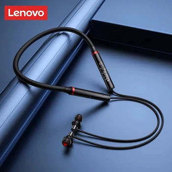 100% Origial Lenovo HE05X Bluetooth Earphones Earphone Waterproof Earplugs HIFI Sound Magnetic Neckband Headset Sports Headphone 1